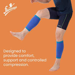 Flamingo Health Orthopaedic Premium Calf Support (Pair) Unisex Code 2071 Flamingo Health Orthopaedic Premium Calf Support (Pair) Unisex Code 2071