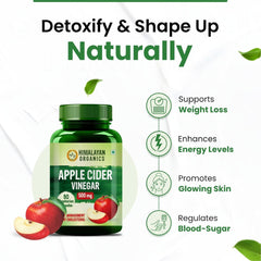 Himalayan Organics Apple Cider Vinegar 500mg 90 Vegetarian Capsules Himalayan Organics Apple Cider Vinegar 500mg 90 Vegetarian Capsules