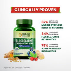Himalayan Organics Glucosamine Chondroitin MSM 4520mg Vegetarian 120 Tablets Himalayan Organics Glucosamine Chondroitin MSM 4520mg Vegetarian 120 Tablets