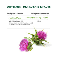 Himalayan Organics Milk Thistle Vegetarian 60 Capsules Himalayan Organics Milk Thistle Vegetarian 60 Capsules
