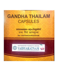 Vaidyaratnam Ayurvedic Gandha Thailam Soft Gel 100 Capsule Vaidyaratnam Ayurvedic Gandha Thailam Soft Gel 100 Capsule