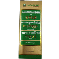 Nagarjuna Ayurvedic Saaraswathaarishtam With Gold 25ml Nagarjuna Ayurvedic Saaraswathaarishtam With Gold 25ml