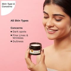 Pilgrim Cosmetics Red Vine Night Gel Crème with Retinol,Mulberry & Vit C 50gm Pilgrim Cosmetics Red Vine Night Gel Crème with Retinol,Mulberry & Vit C 50gm