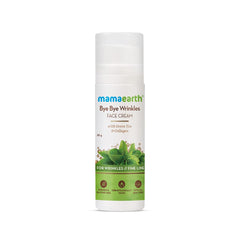 Mamaearth Bye Bye Wrinkles Face Cream with Green Tea & Collagen for Wrinkles & Fine Lines 30g Mamaearth Bye Bye Wrinkles Face Cream with Green Tea & Collagen for Wrinkles & Fine Lines 30g
