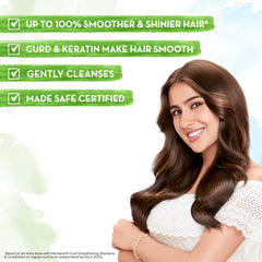 Mamaearth Curd Smoothening Shampoo with Curd & Keratin for Smooth & Shiny Hair 250ml Mamaearth Curd Smoothening Shampoo with Curd & Keratin for Smooth & Shiny Hair 250ml