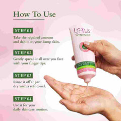 Lotus Organics+ Cosmetics Lotus Precious Brightening Facewash 100g Lotus Organics+ Cosmetics Lotus Precious Brightening Facewash 100g