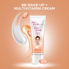 Fair & Lovely Glow & Lovely BB Cream Make Up & Multivitamin Cream Shade 01, 9g Fair & Lovely Glow & Lovely BB Cream Make Up & Multivitamin Cream Shade 01, 9g
