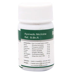 Dhanvantari Ayurvedic Rasnadi Guggulu Useful In Headache & Sinus Tablet Dhanvantari Ayurvedic Rasnadi Guggulu Useful In Headache & Sinus Tablet
