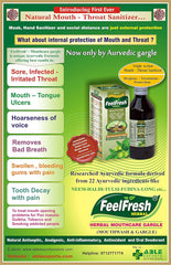 Feelfresh Herbal Mouthcare Gargle Mouthwash Liquid Feelfresh Herbal Mouthcare Gargle Mouthwash Liquid