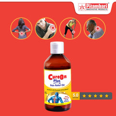 Pitambari Ayurvedic CureOn Plus Pain Relief Oil Pitambari Ayurvedic CureOn Plus Pain Relief Oil