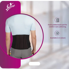 Flamingo Health Orthopädischer Lenden- und Kreuzbandgürtel, Unisex, Code 2001 Flamingo Health Orthopädischer Lenden- und Kreuzbandgürtel, Unisex, Code 2001