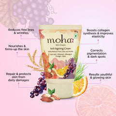 Moha Cosmetics Anti Ageing Cream 100g Moha Cosmetics Anti Ageing Cream 100g