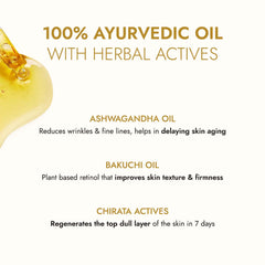 Kapiva Ashwagandha Anti-Aging Face Oil 30ml Kapiva Ashwagandha Anti-Aging Face Oil 30ml