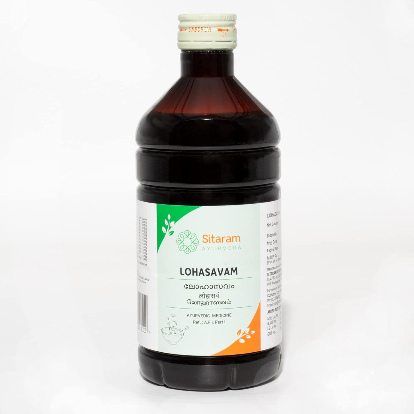 Sitaram Ayurveda Lohasavam Liquid 450ml