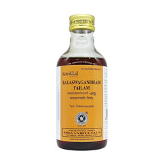 Kottakkal Ayurvedic Balaswagandhadi Tailam Oil 200ml Kottakkal Ayurvedic Balaswagandhadi Tailam Oil 200ml