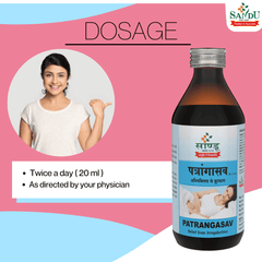 Sandu Ayurvedic Patrangasav Liquid 200ml Sandu Ayurvedic Patrangasav Liquid 200ml