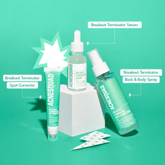 Acne Squad Breakout Terminator Back & Body Spray 100ml Acne Squad Breakout Terminator Back & Body Spray 100ml
