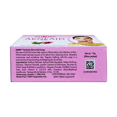 Bakson's Sunny Herbals Akne Aid For Pimple Free Skin Care Soap 75gm Bakson's Sunny Herbals Akne Aid For Pimple Free Skin Care Soap 75gm