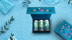 Organic India Exotic Brew Green Tea Infusion Gift Box Set Organic India Exotic Brew Green Tea Infusion Gift Box Set