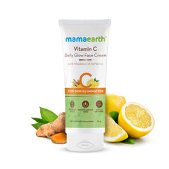 Mamaearth Vitamin C Daily Glow Face Cream With Vitamin C & Turmeric for Skin Illumination Mamaearth Vitamin C Daily Glow Face Cream With Vitamin C & Turmeric for Skin Illumination
