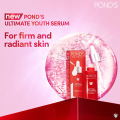 Pond's Age Miracle Ultimate Youth Serum 10% Retinol Bakuchiol Complex 28ml Pond's Age Miracle Ultimate Youth Serum 10% Retinol Bakuchiol Complex 28ml