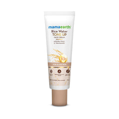 Mamaearth Rice Water Tone Up Face Cream with Rice Water & Niacinamide for Glass Skin 50g Mamaearth Rice Water Tone Up Face Cream with Rice Water & Niacinamide for Glass Skin 50g