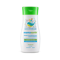 Mamaearth Deeply Nourishing Body Wash for babies 400ml Mamaearth Deeply Nourishing Body Wash for babies 400ml
