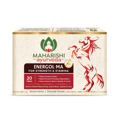 Maharishi Ayurveda Energol MA For Men's Reproductive Care 500mg 20 Tablets Maharishi Ayurveda Energol MA For Men's Reproductive Care 500mg 20 Tablets
