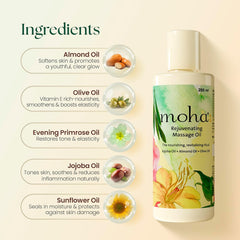 Moha Ayurvedic Rejuvenating Massage Oil Moha Ayurvedic Rejuvenating Massage Oil
