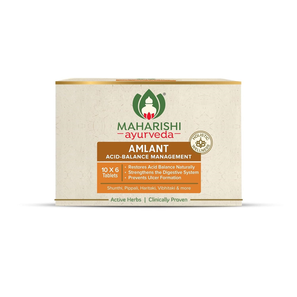 Maharishi Ayurveda Amlant Natural Acid Balancer Tablets