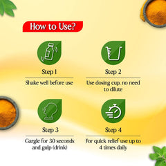 Smyle Adulsa Tulsi Haldi Gargle & Gulp Syrup 120ml Smyle Adulsa Tulsi Haldi Gargle & Gulp Syrup 120ml