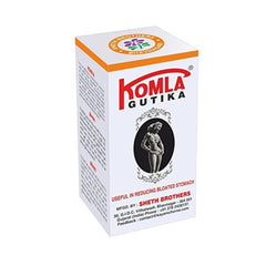 Sheth Brothers Ayurvedic Komla Gutika 120 Tablets Sheth Brothers Ayurvedic Komla Gutika 120 Tablets