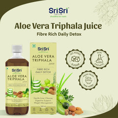 Sri Sri Tattva Ayurvedic Aloe Vera Triphala Juice 500 ml Sri Sri Tattva Ayurvedic Aloe Vera Triphala Juice 500 ml