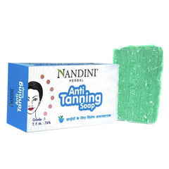 Nandini Ayurvedic Herbal Anti Tanning Soap 25gm (Pack Of 2) Nandini Ayurvedic Herbal Anti Tanning Soap 25gm (Pack Of 2)