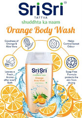 Sri Sri Tattva Ayurvedic Orange Body Wash 250ml Sri Sri Tattva Ayurvedic Orange Body Wash 250ml
