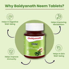 Baidyanath Ayurvedic (Jhansi) Neem Tablet Baidyanath Ayurvedic (Jhansi) Neem Tablet