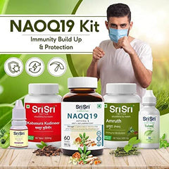 Sri Sri Tattva Ayurvedic NAOQ19 500mg Anti-Viral & Anti-Inflammatory 60 Tablets Sri Sri Tattva Ayurvedic NAOQ19 500mg Anti-Viral & Anti-Inflammatory 60 Tablets