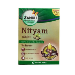 Zandu Ayurvedic Nityam Laxative Churan Powder & Tablets Zandu Ayurvedic Nityam Laxative Churan Powder & Tablets