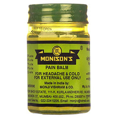 Monisons Ayurvedic Pain Balm Monisons Ayurvedic Pain Balm