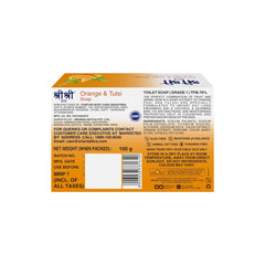Sri Sri Tattva Orange & Tulsi Cleanses,Freshens & Detoxifies Skin Soap 100gm Sri Sri Tattva Orange & Tulsi Cleanses,Freshens & Detoxifies Skin Soap 100gm
