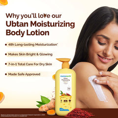 Mamaearth Mamaearth Ubtan Moisturizing Body Lotion with Turmeric & Saffron Mamaearth Mamaearth Ubtan Moisturizing Body Lotion with Turmeric & Saffron