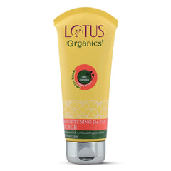 Lotus Organics+ Cosmetics Brightening De Tan Face Scrub 100g Lotus Organics+ Cosmetics Brightening De Tan Face Scrub 100g