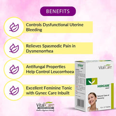 Vital Care Ayurvedic Hercare Syrup & Tablets Vital Care Ayurvedic Hercare Syrup & Tablets