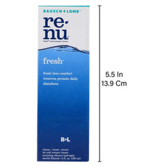 Bausch & Lomb Renu Fresh Multi-Purpose Contact Lens Solution Liquid Bausch & Lomb Renu Fresh Multi-Purpose Contact Lens Solution Liquid