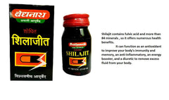 Baidyanath Ayurvedic (Jhansi) Shodhit Shilajit Capsule Baidyanath Ayurvedic (Jhansi) Shodhit Shilajit Capsule
