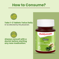 Baidyanath Ayurvedic (Jhansi) Neem Tablet Baidyanath Ayurvedic (Jhansi) Neem Tablet
