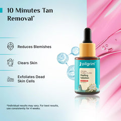 Pilgrim Cosmetics 25% AHA, 2% BHA, 5% PHA Peeling Solution 30ml Pilgrim Cosmetics 25% AHA, 2% BHA, 5% PHA Peeling Solution 30ml