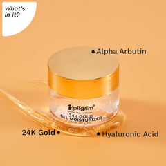 Pilgrim Cosmetics 24K Gold Gel Moisturizer 50g Pilgrim Cosmetics 24K Gold Gel Moisturizer 50g