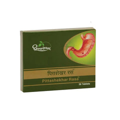 Dhootapapeshwar Ayurvedic Pittashekhar Rasa 30 Tablets Dhootapapeshwar Ayurvedic Pittashekhar Rasa 30 Tablets