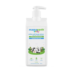 Mamaearth Milky Soft Body Lotion for Babies with Oats, Milk and Calendula 400ml Mamaearth Milky Soft Body Lotion for Babies with Oats, Milk and Calendula 400ml
